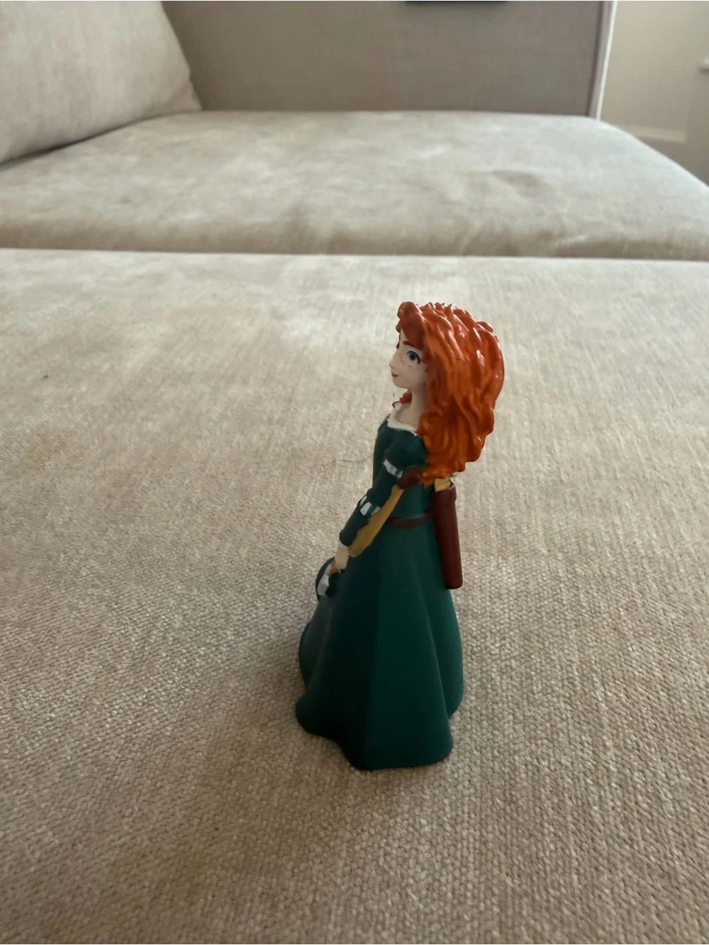 Green Redhead Princess Archer Figurine - Kids Learning Toy